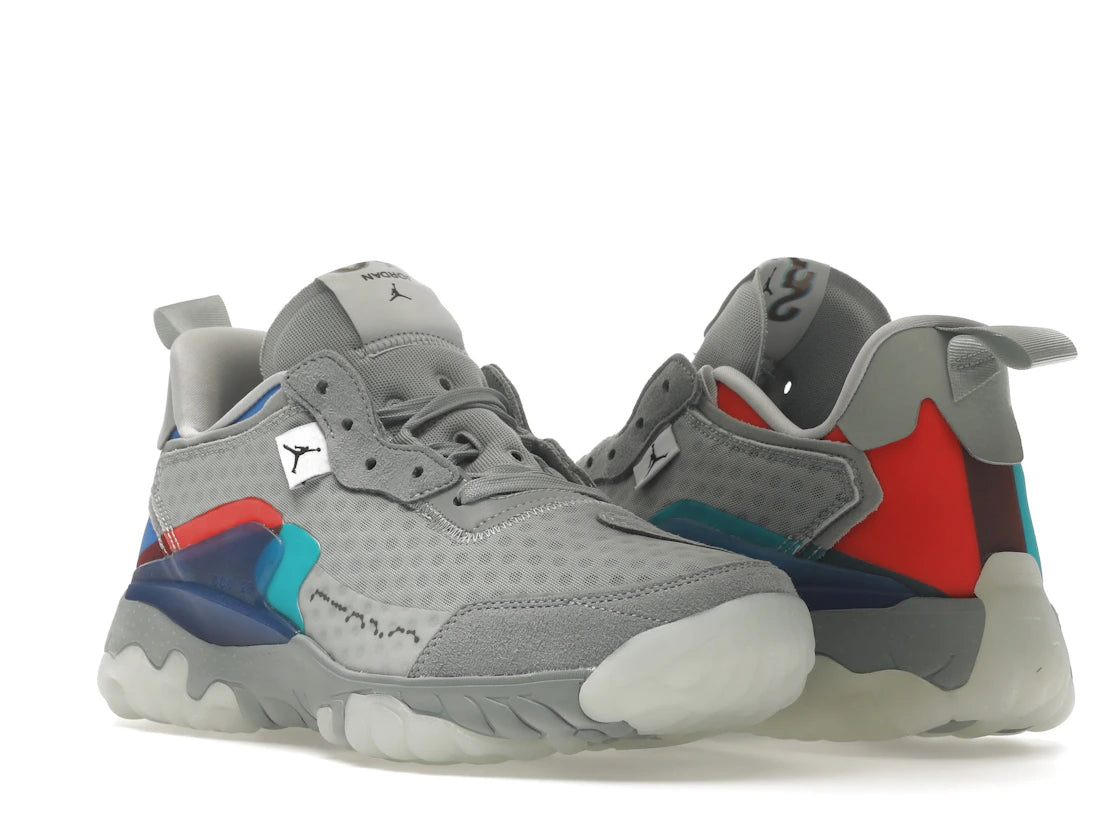 Jordan Delta 2 SE Light Pumice Racer Blue - vue secondaire A