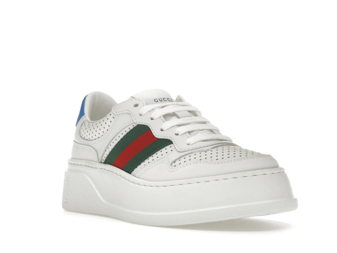 Gucci Chunky GG Web Sneaker White Blue (Women's) - vue secondaire A