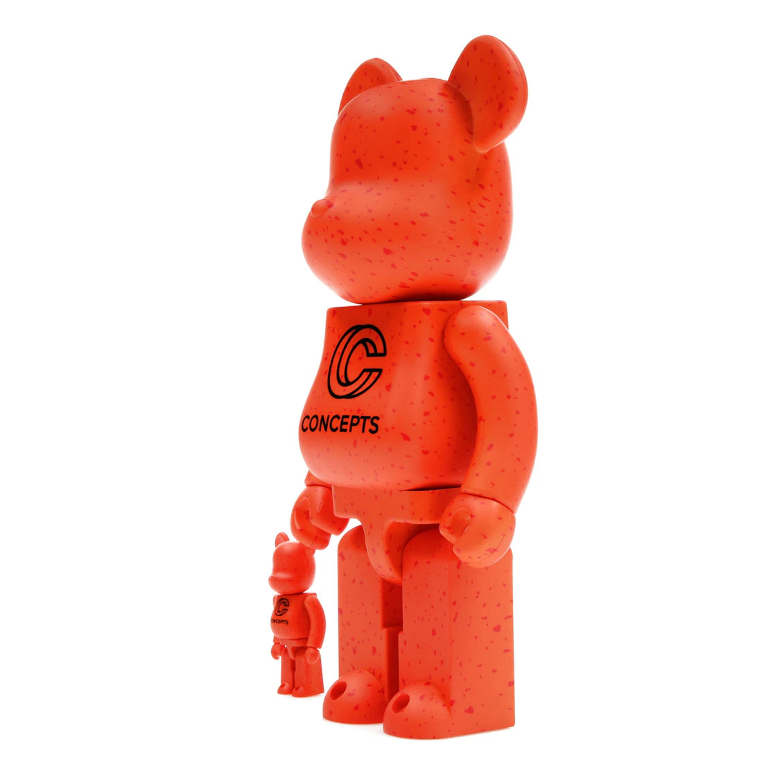 Bearbrick x Concepts Orange Lobster 100% & 400% Set - vue secondaire A
