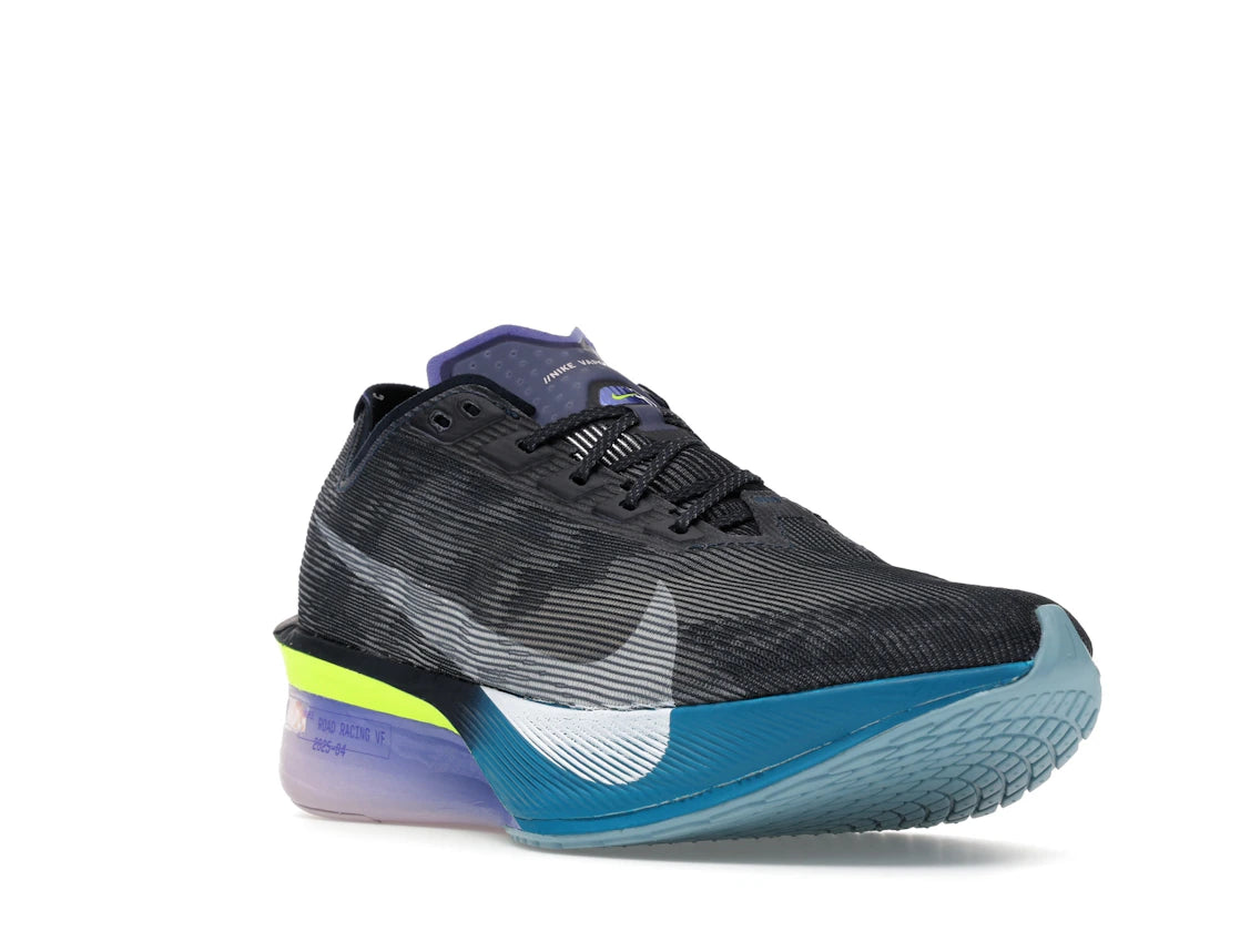 Nike ZoomX Vaporfly Next% 4 Obsidian Persian Violet White - vue secondaire A