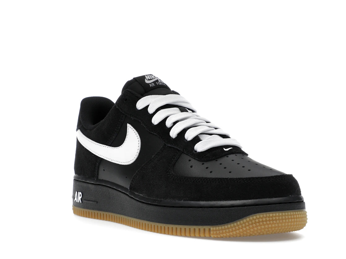 Nike Air Force 1 Low '07 LV8 Black Gum Light Brown White - vue secondaire A