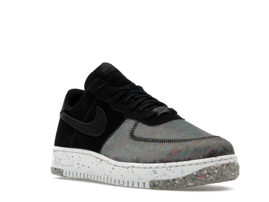Nike Air Force 1 Crater Recycled Black - vue secondaire A