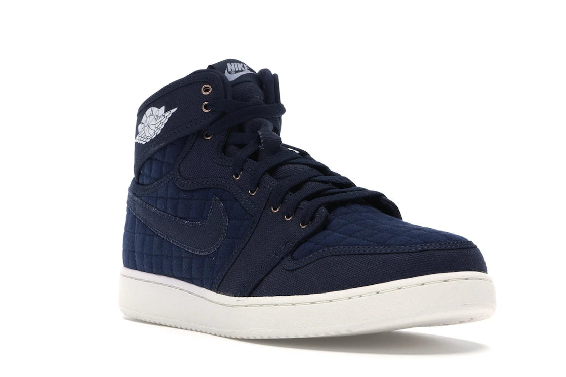 Jordan 1 Retro AJKO Blue Quilted - vue secondaire A