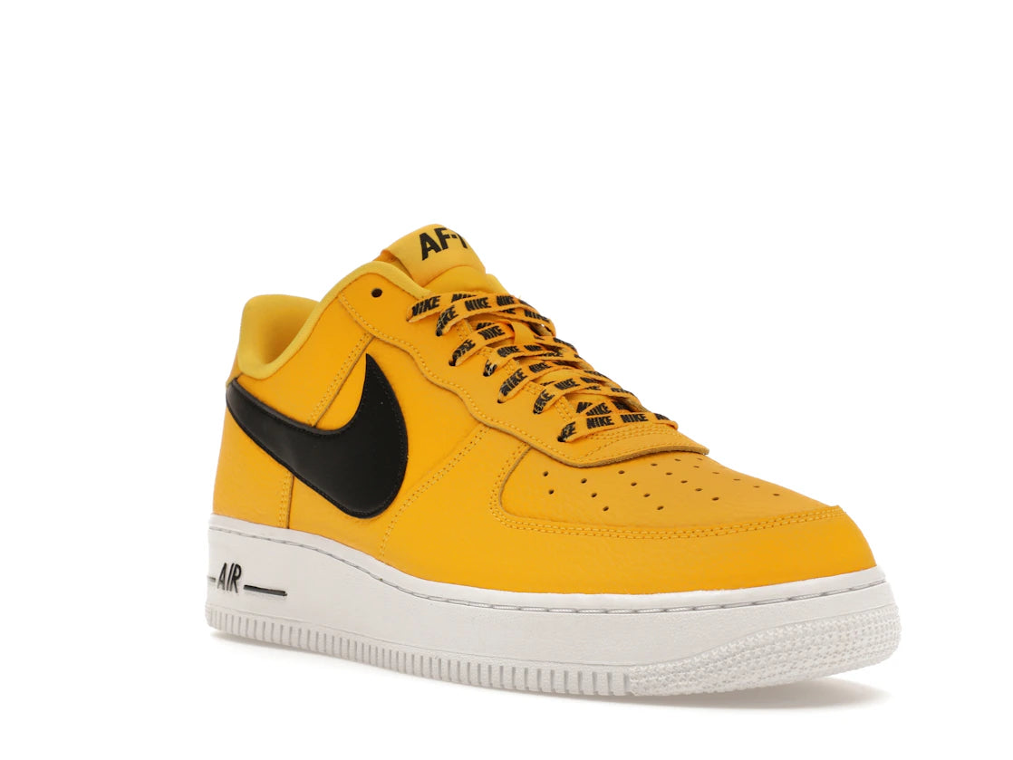 Nike Air Force 1 Low NBA Amarillo - vue secondaire A
