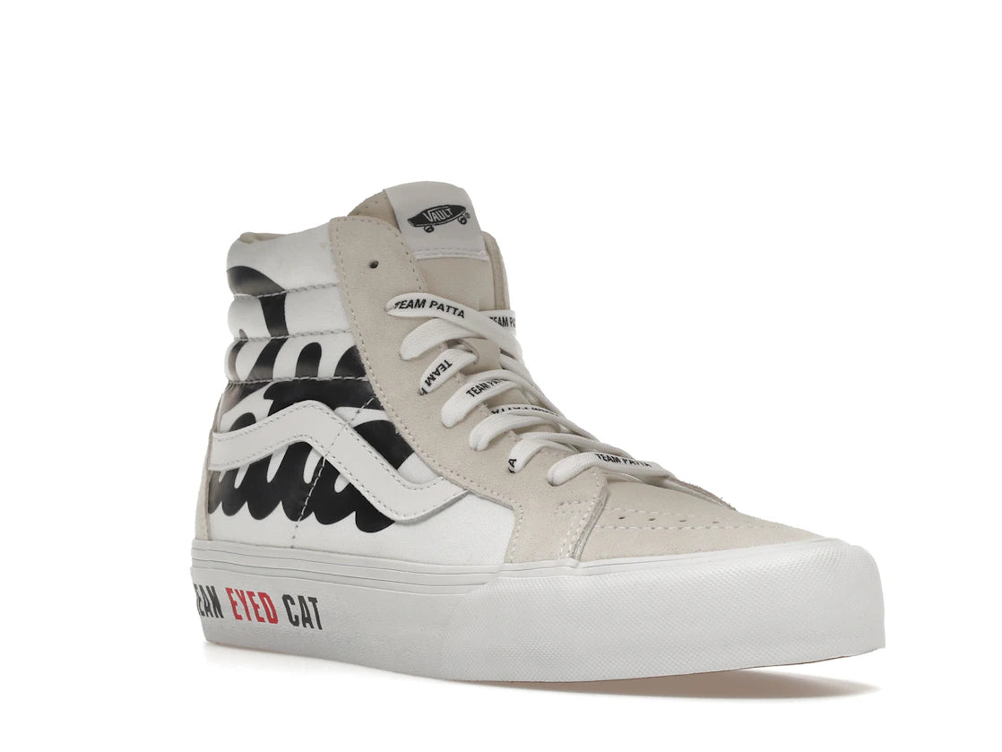 Vans UA Sk8-Hi Reissue VLT LX Patta Mean Eyed Cat White - vue secondaire A