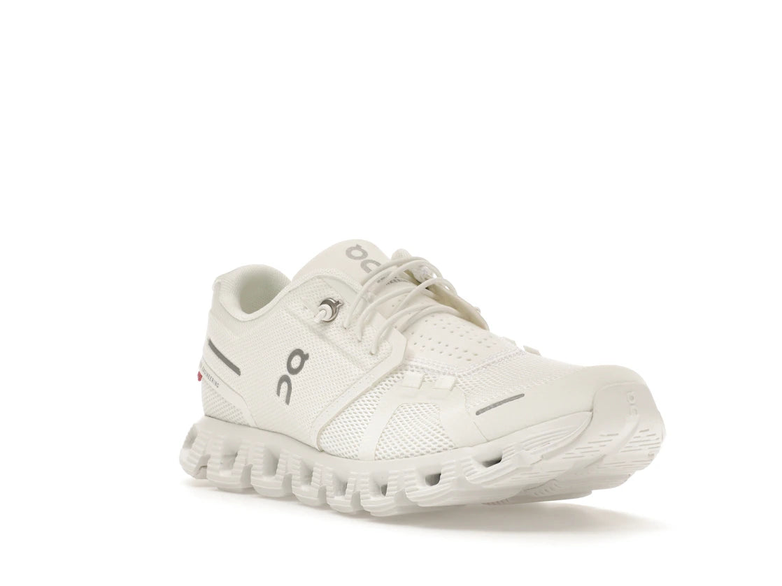 On Running Cloud 5 Undyed-White (Women's) - vue secondaire A