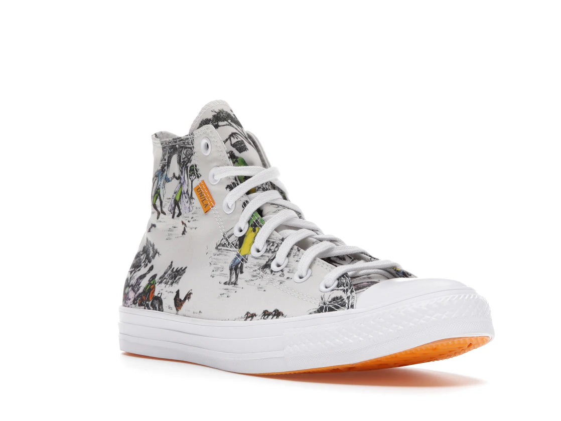 Converse Chuck Taylor All Star Hi Union Sheila Bridges Harlem Toile - vue secondaire A
