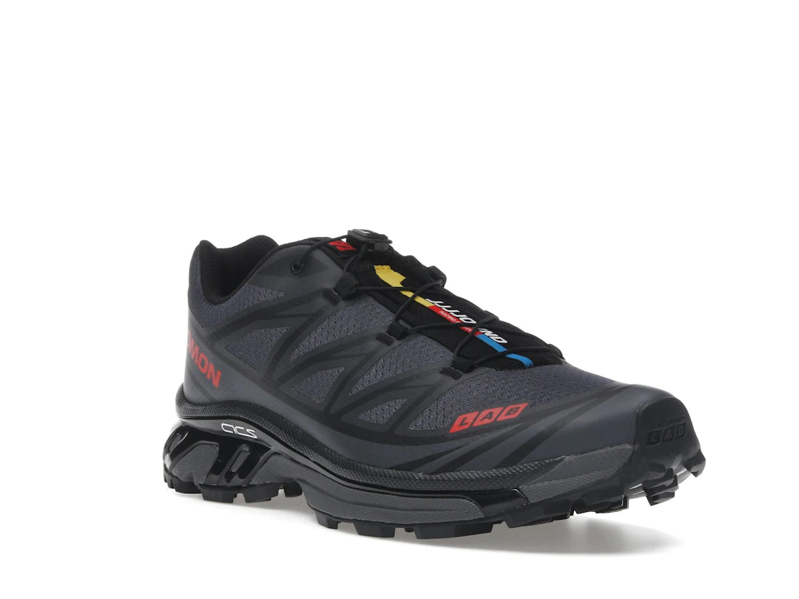 Salomon XT-6 JJJJound Black Fiery Red - vue secondaire A
