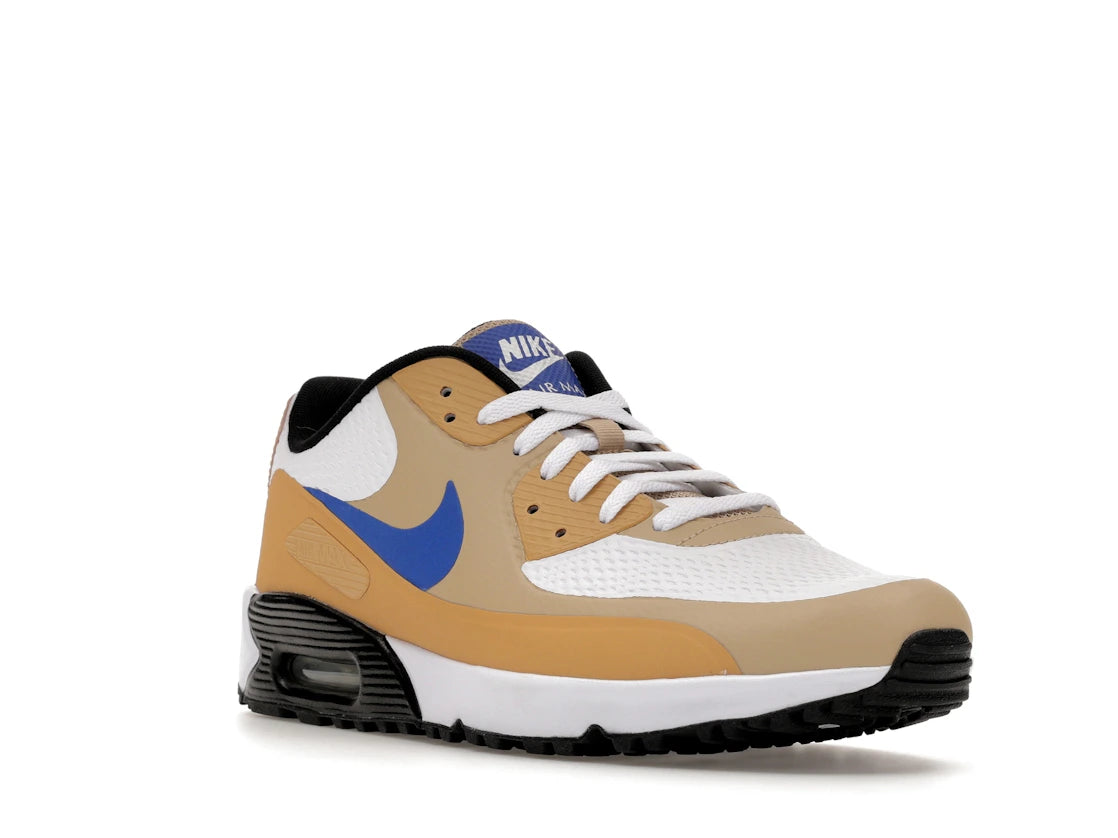 Nike Air Max 90 Golf White Linen Game Royal - vue secondaire A