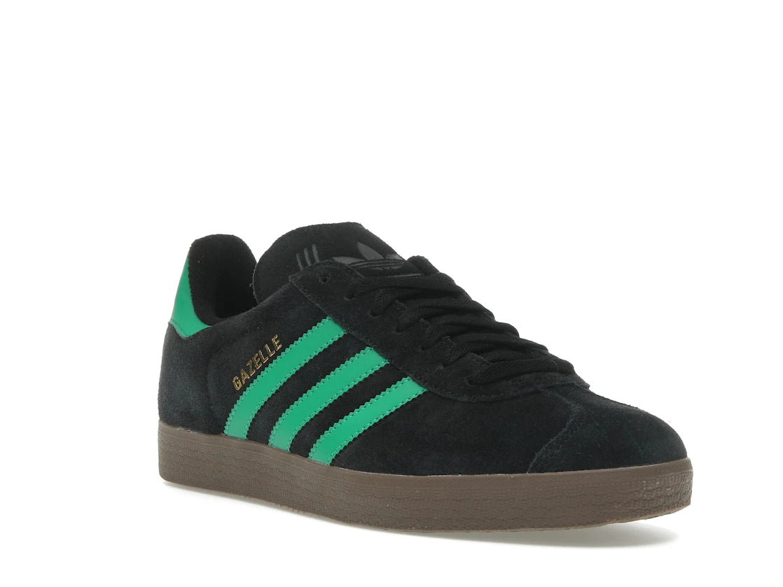 adidas Gazelle Black Court Green - vue secondaire A