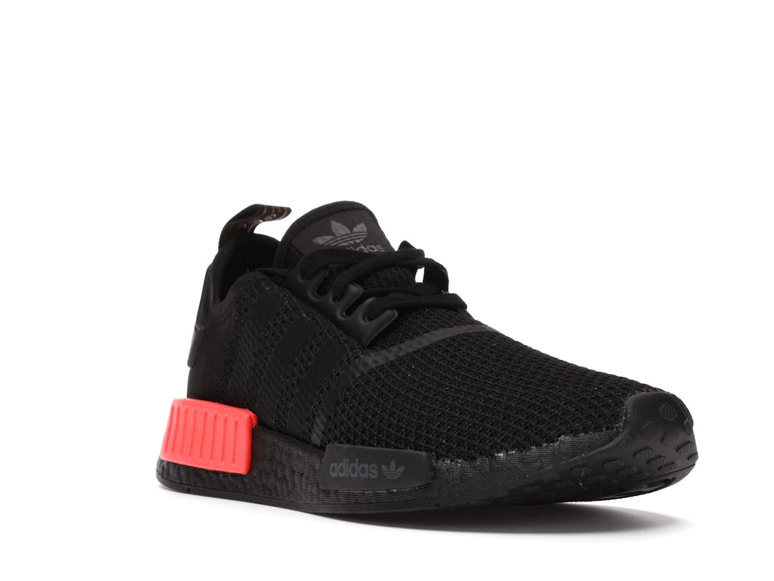 adidas NMD R1 Core Black Solar Red (2020) - vue secondaire A