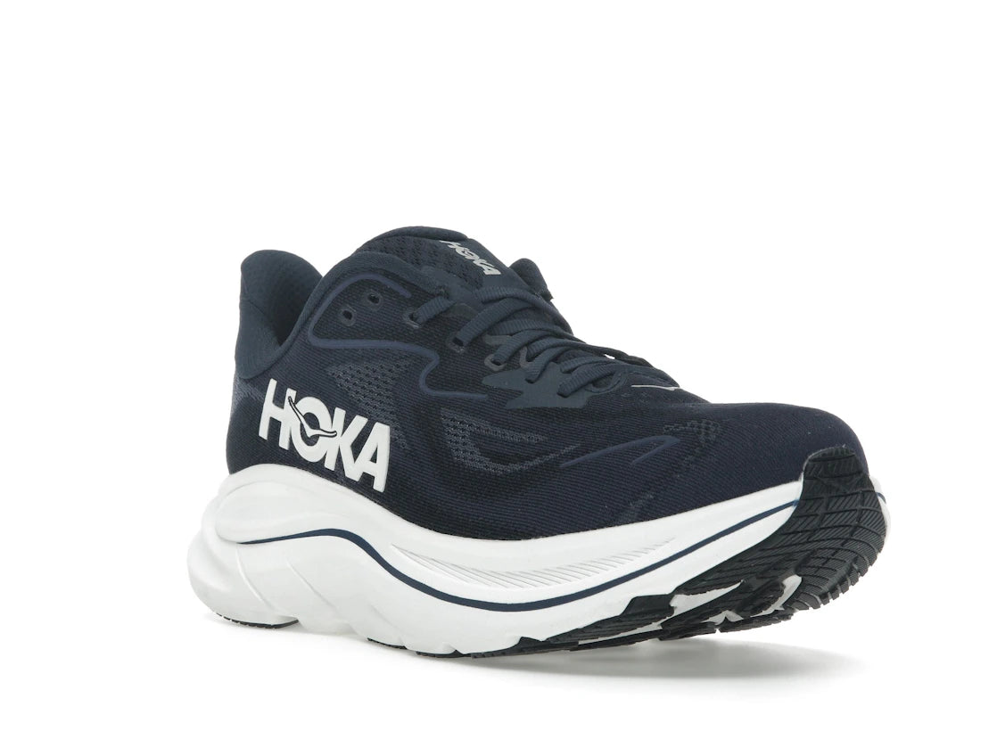 Hoka One One Clifton 10 Navy White - vue secondaire A