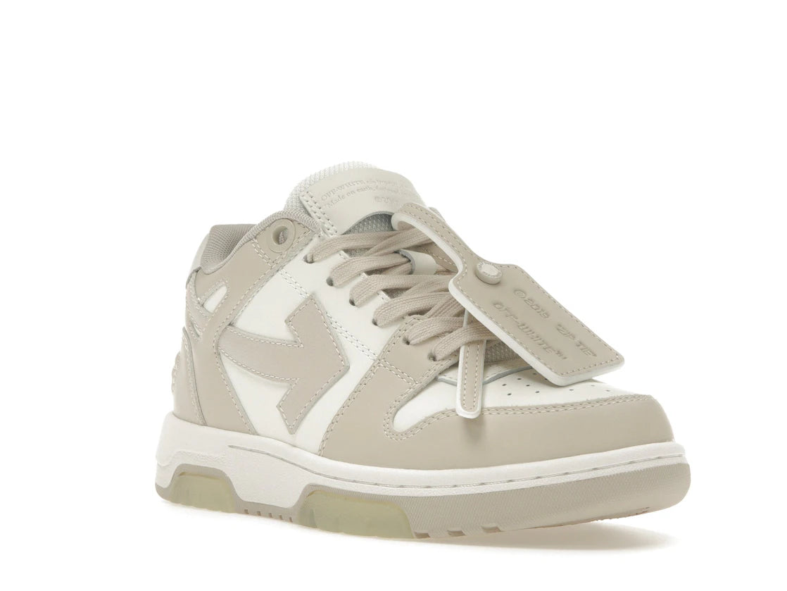 Off-White Out Off Office Calf Leather White Beige (Women's) - vue secondaire A