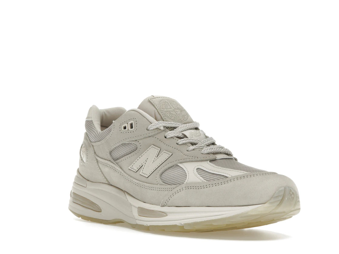 New Balance 991v2 Made in UK Stone Island Ghost Pack Sand - vue secondaire A