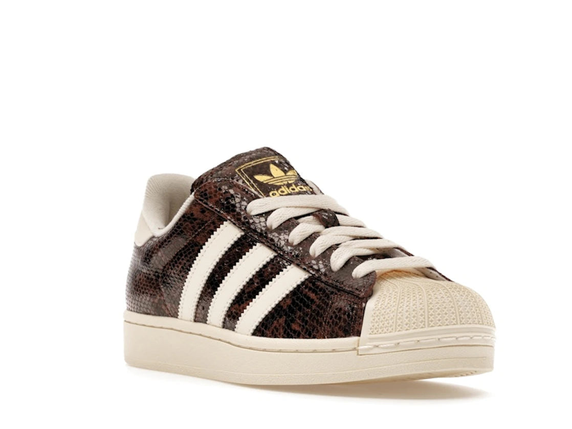 adidas Superstar II Brown Snakeskin (Women's) - vue secondaire A