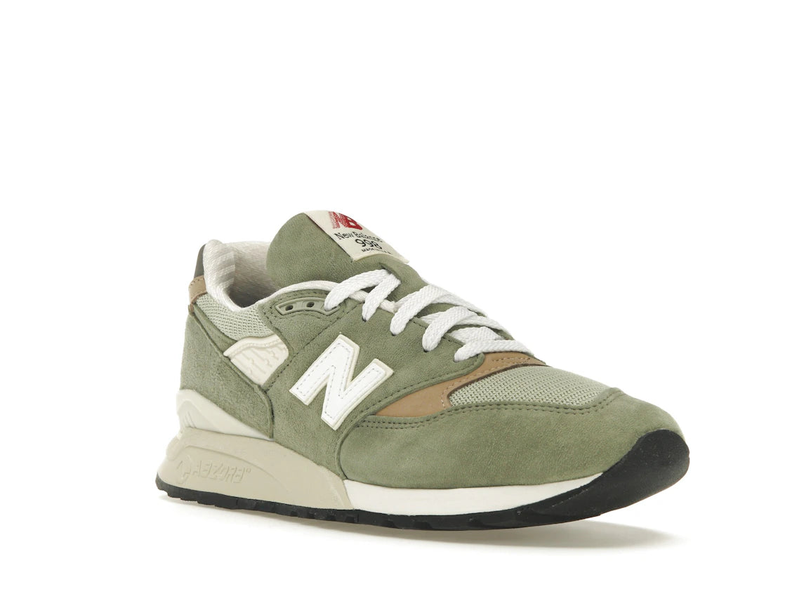 New Balance 998 MiUSA Teddy Santis Olive Incense - vue secondaire A