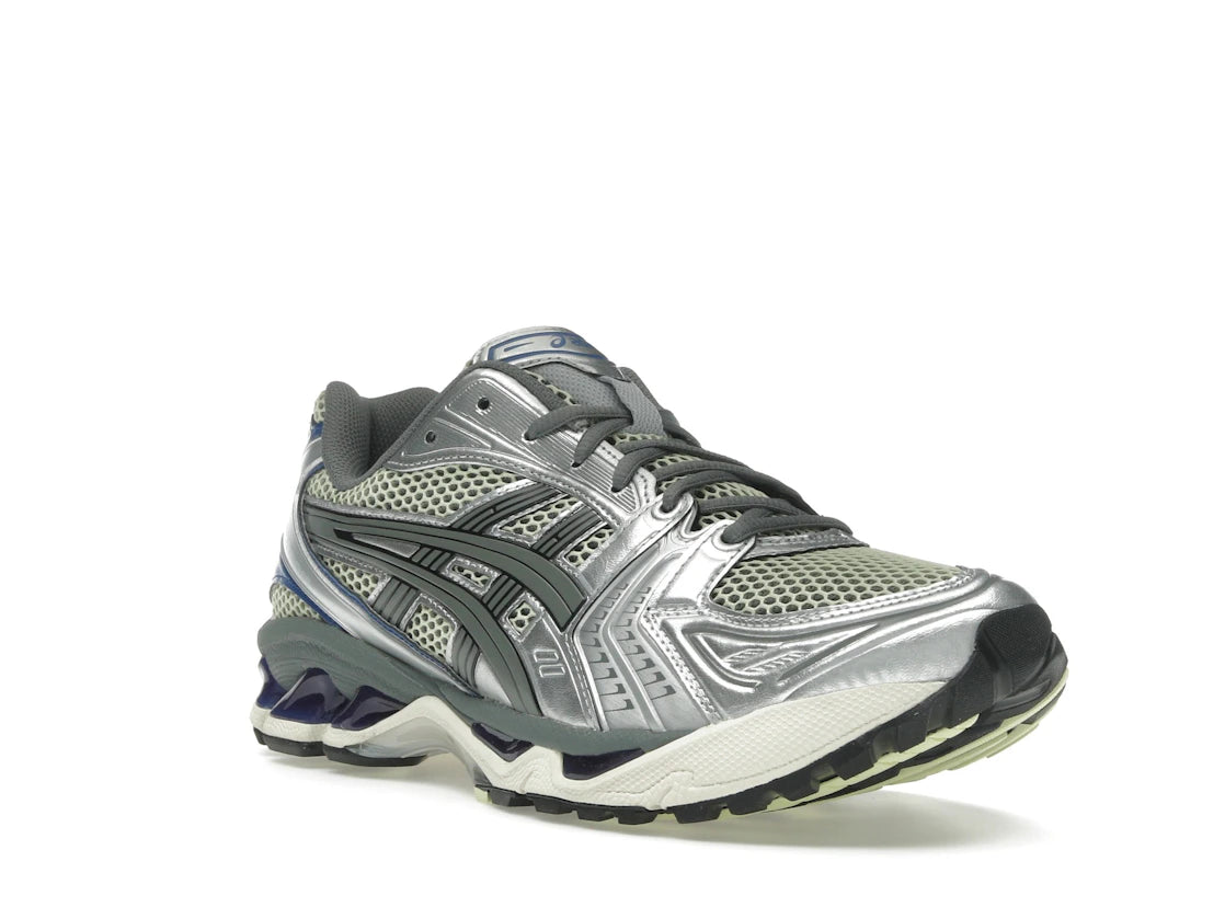 ASICS Gel-Kayano 14 Soft Gelb Asics Blau - vue secondaire A
