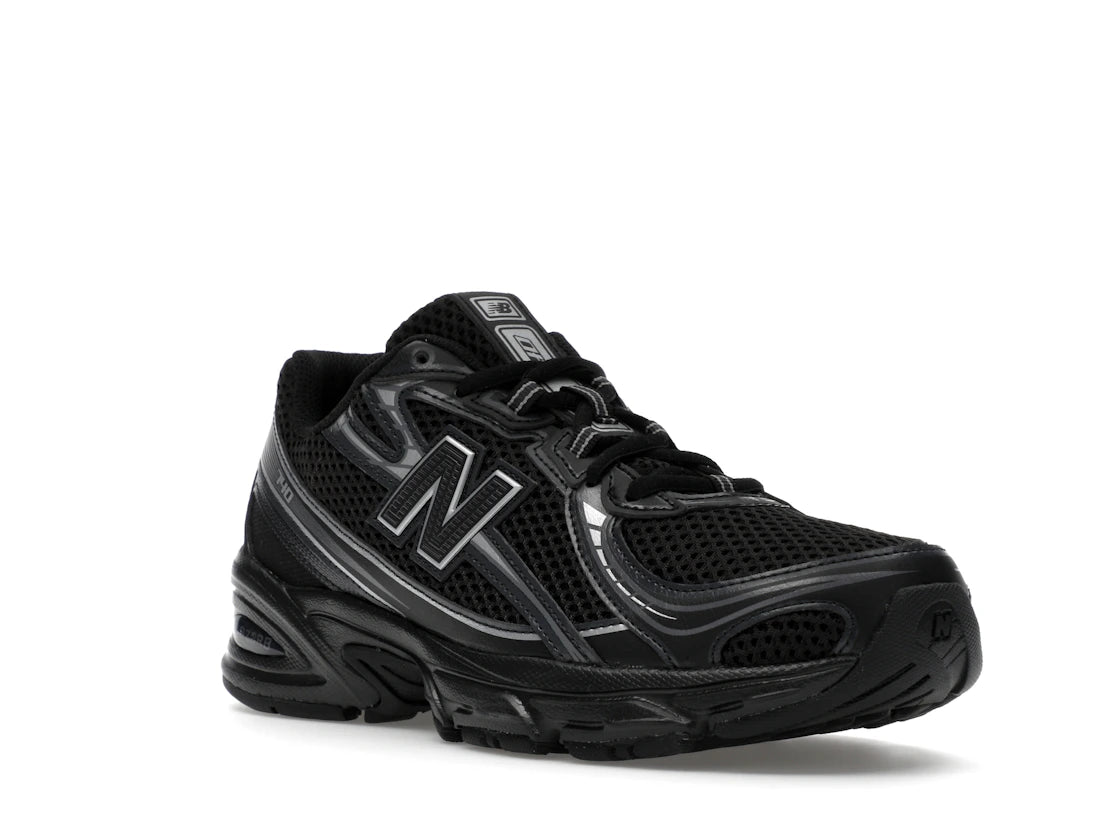 New Balance 740 Black Silver Metallic (GS) - vue secondaire A