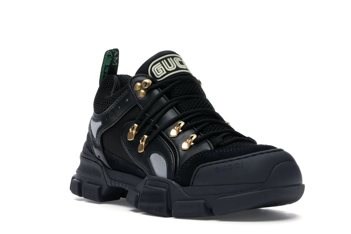 Gucci Flashtrek SEGA Black Leather - vue secondaire A