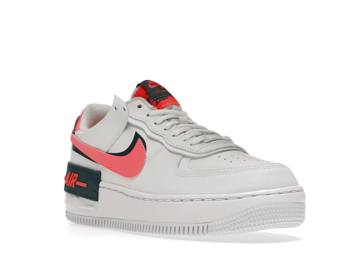 Nike Air Force 1 Low Shadow White Solar Red (Women's) - vue secondaire A