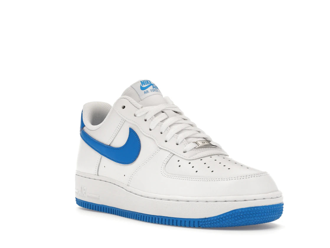 Nike Air Force 1 Low '07 White Photo Blue - vue secondaire A