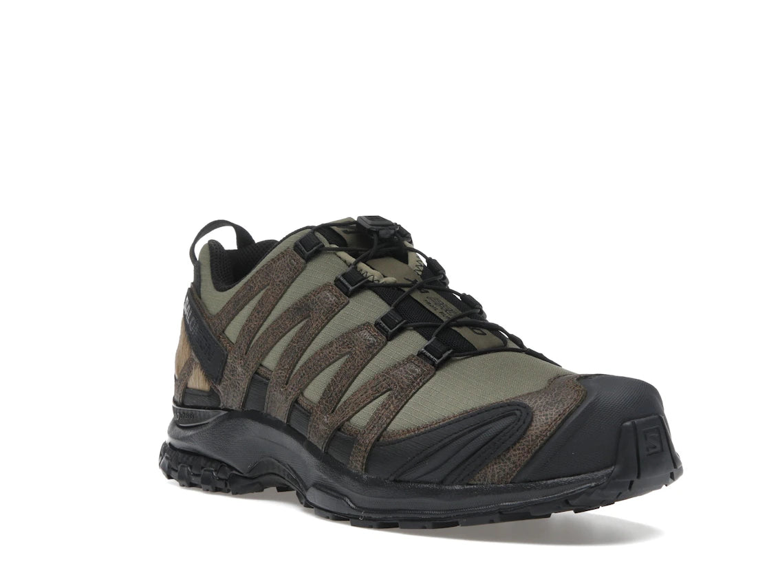 Salomon XA Pro 3D Distressed Leather Dark Earth Black - vue secondaire A