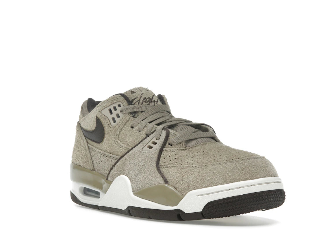 Nike Air Flight '89 Low Khaki Suede - vue secondaire A
