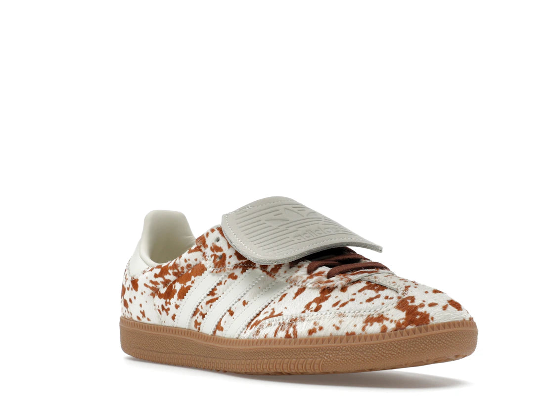 adidas Samba LT Cow Print Brown White (Women's) - vue secondaire A