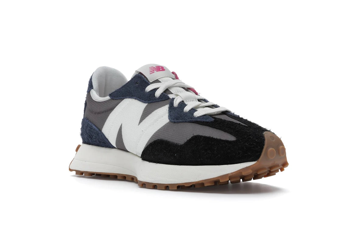 New Balance 327 Grey Navy Black - vue secondaire A