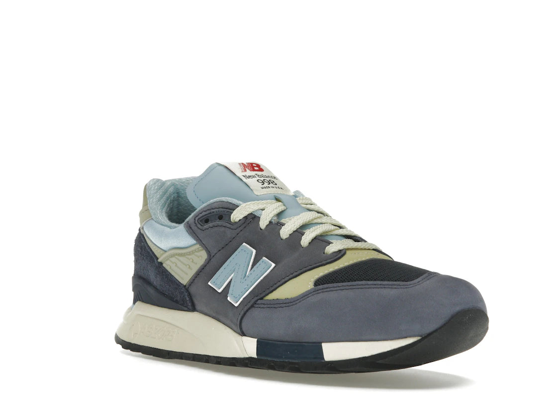 New Balance 998 MiUSA Navy Chrome Blue - vue secondaire A