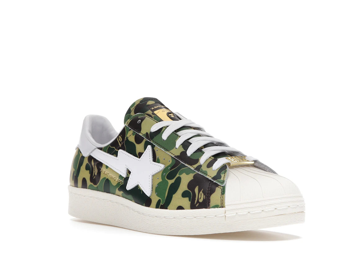 adidas Superstar Bape ABC Camo Green - vue secondaire A