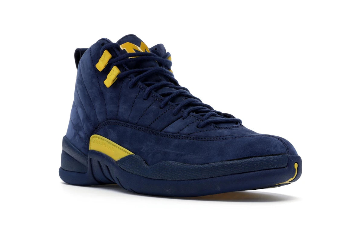 Jordan 12 Retro Michigan - vue secondaire A