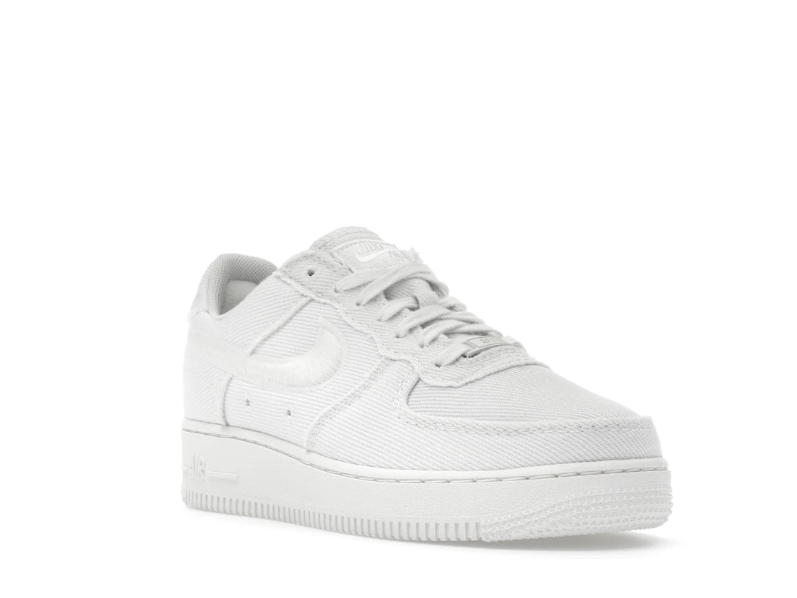 Nike Air Force 1 Low Canvas Summit White Light Orewood Brown - vue secondaire A