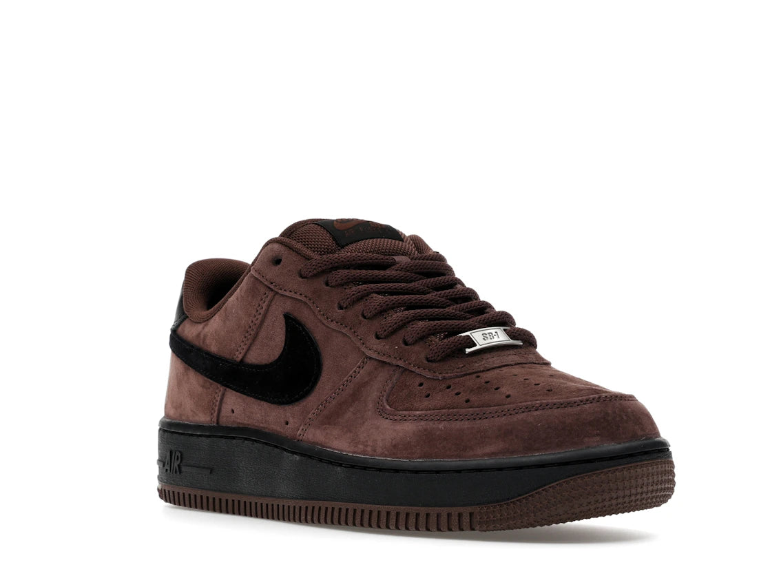 Nike SB Air Force 1 Low Light Chocolate Black - vue secondaire A
