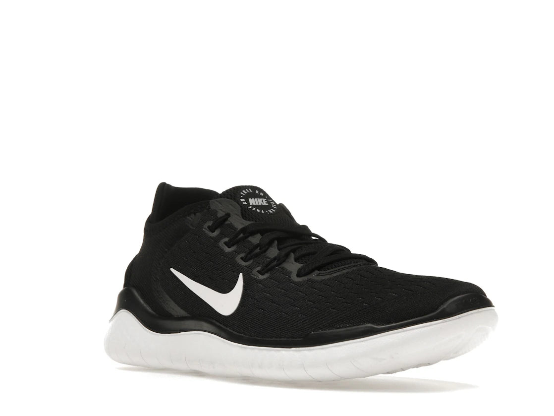Nike Free RN 2018 Black White  (Women's) - vue secondaire A
