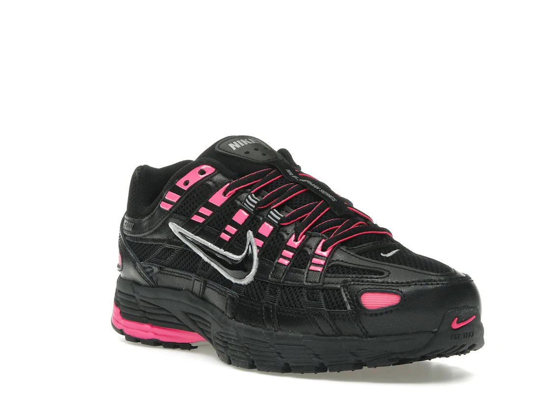 Nike P-6000 Pink Blast Metallic Silver Black - vue secondaire A