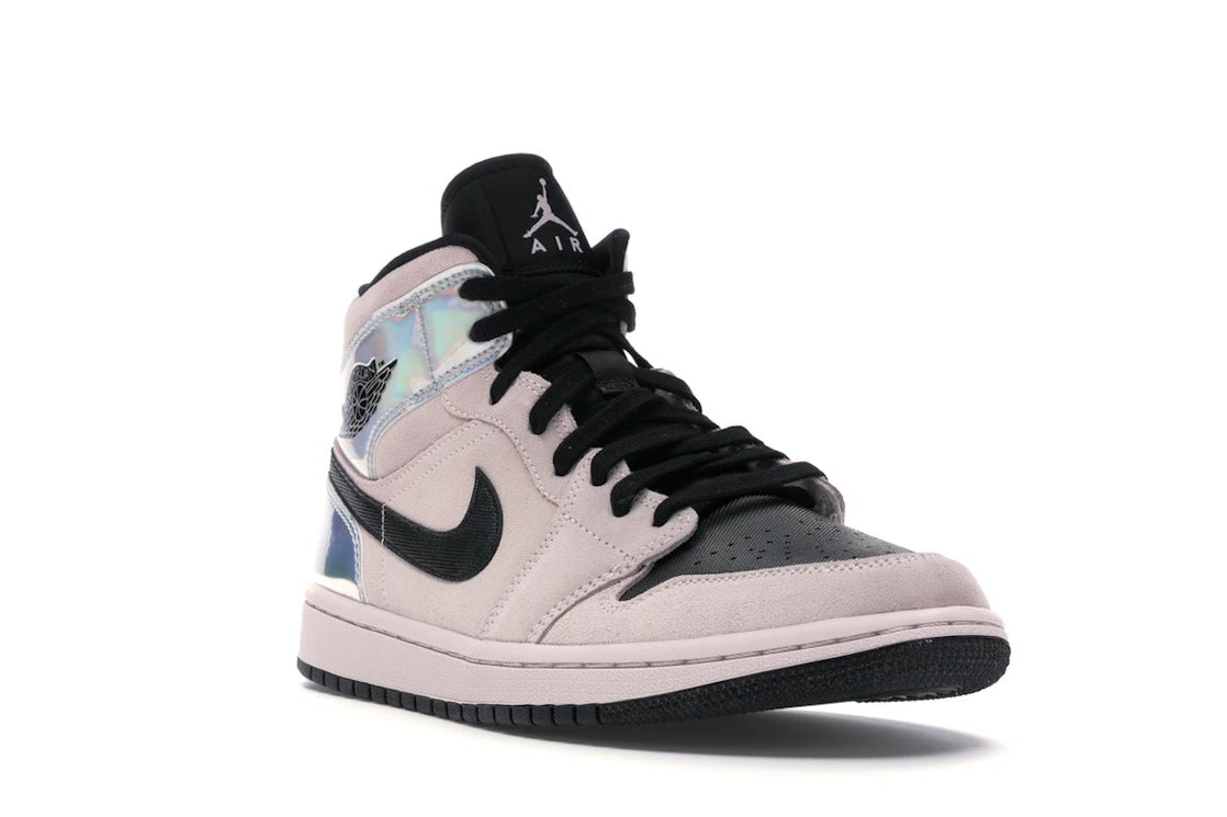 Jordan 1 Mid Dirty Powder Iridescent (Women's) - vue secondaire A