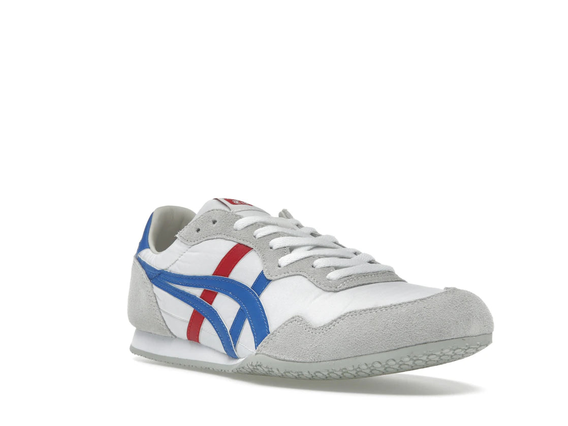 Onitsuka Tiger Serrano White Directoire Blue Red - vue secondaire A