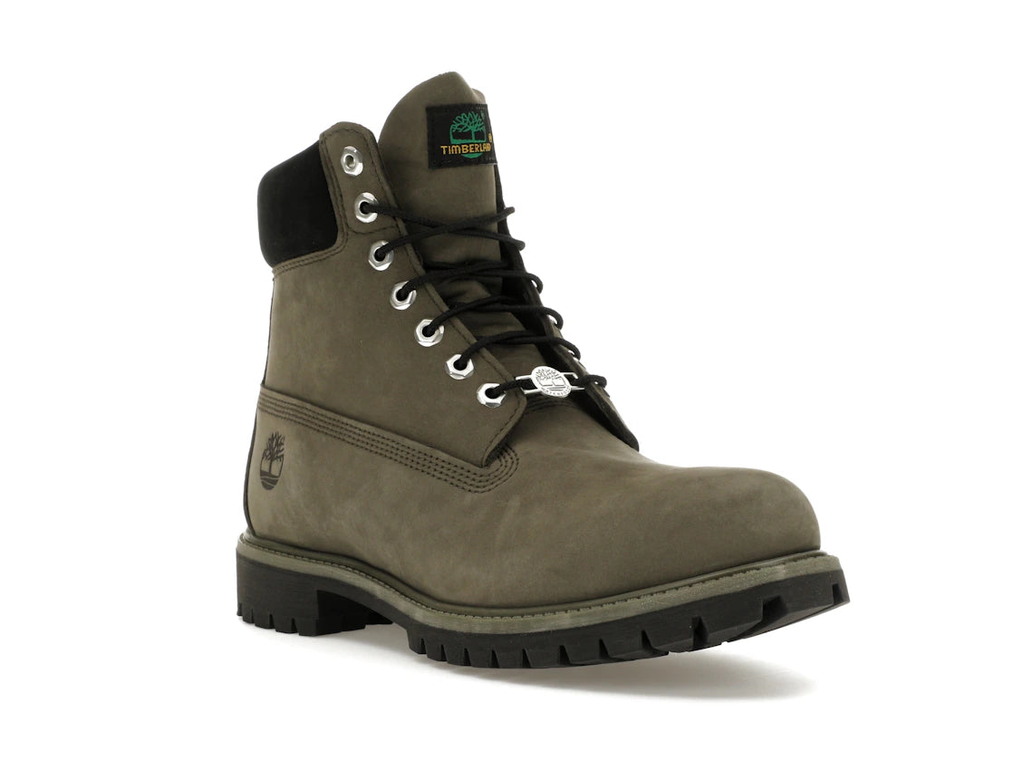 Timberland 6" Premium Waterproof Boot Dark Green Black - vue secondaire A
