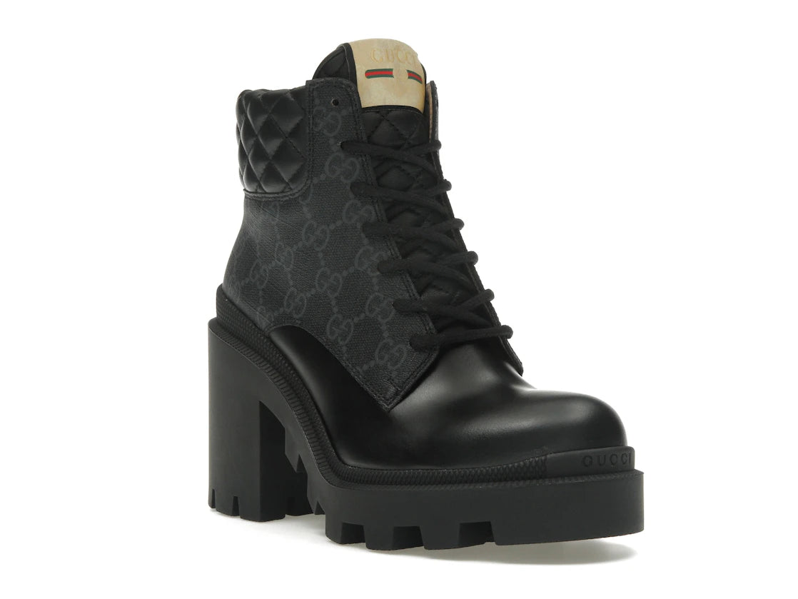 Gucci GG Ankle Boot Black (Women's) - vue secondaire A