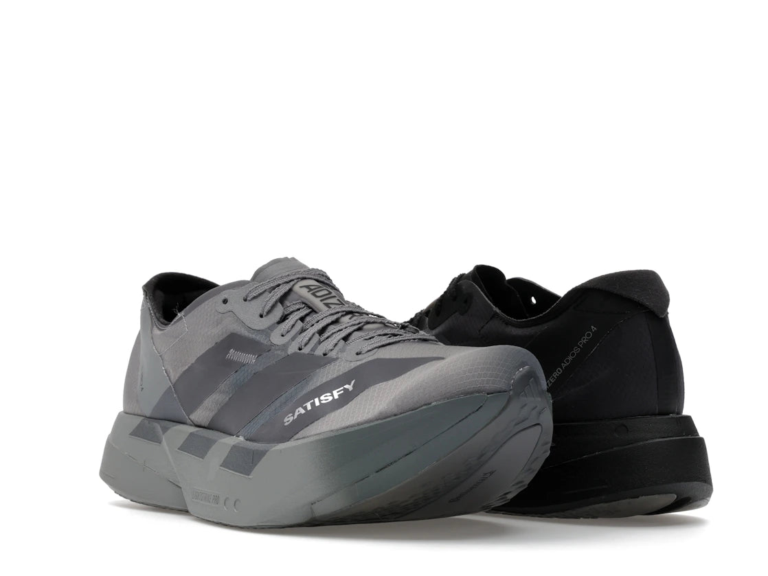adidas Adizero Adios Pro 4 Satisfy Black Grey - vue secondaire A