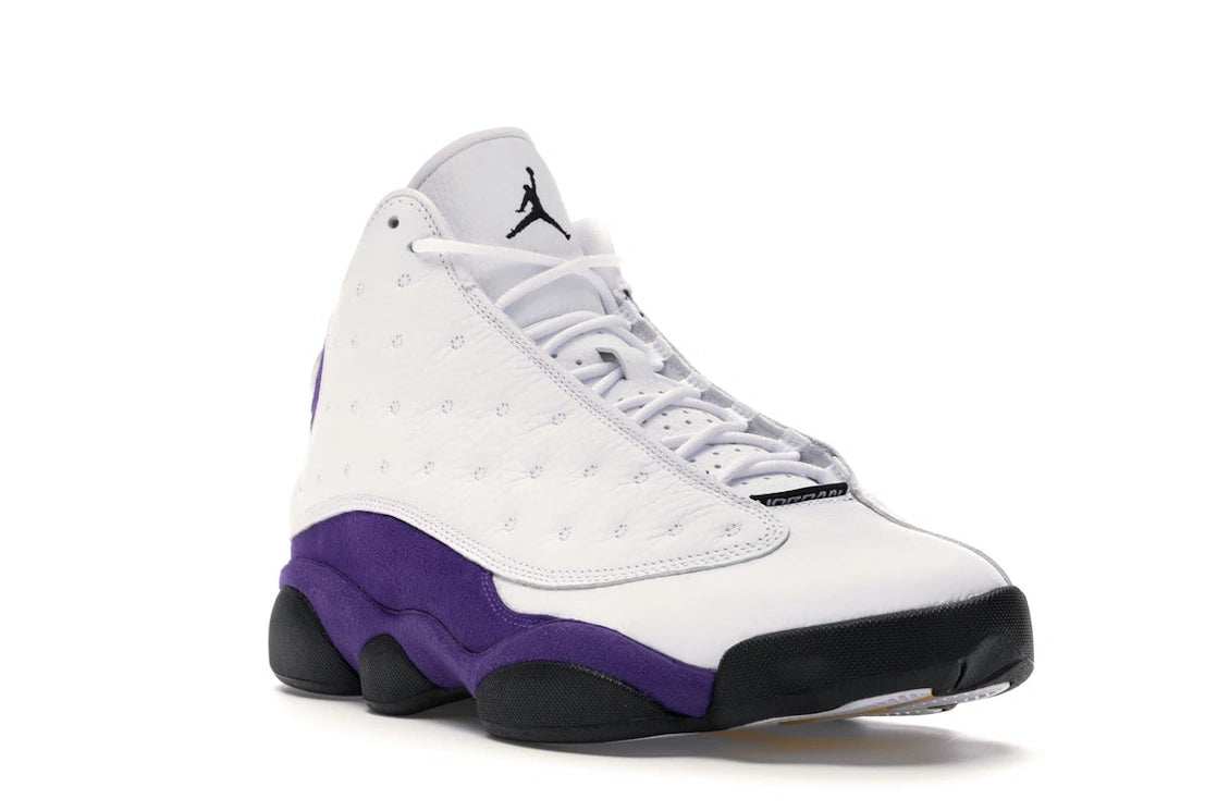 Jordan 13 Retro Lakers - vue secondaire A