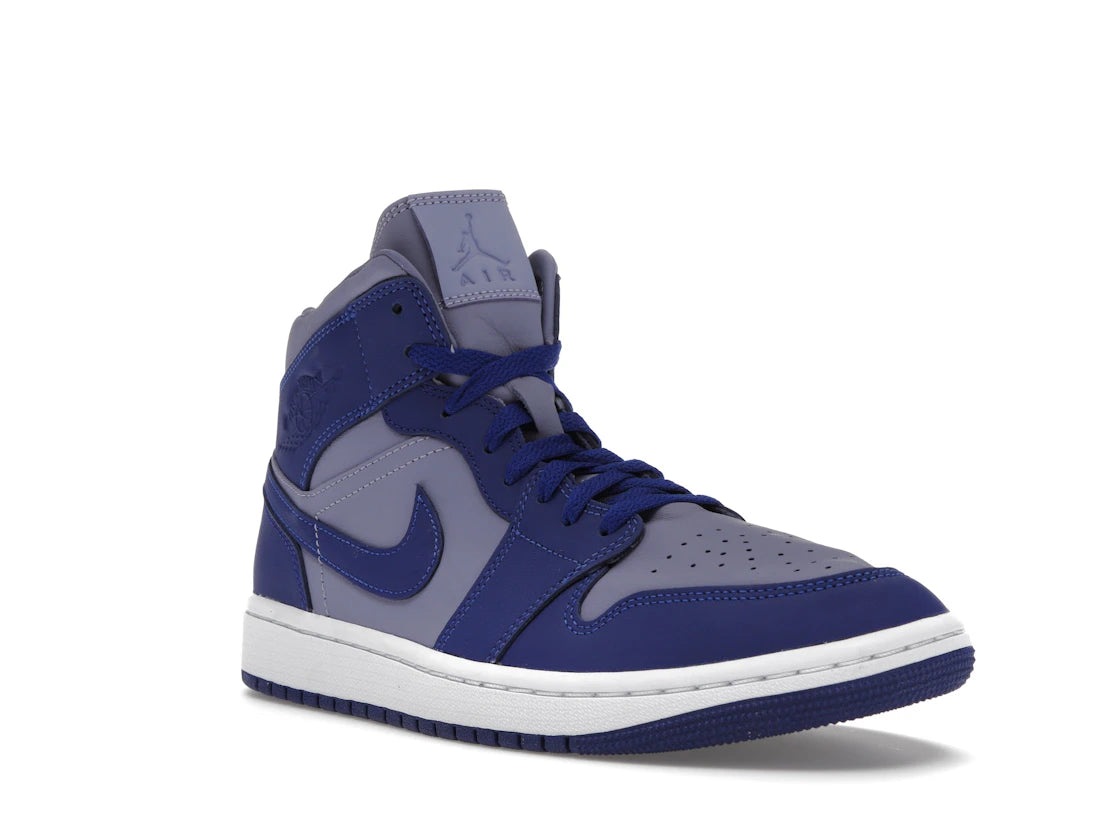 Jordan 1 Mid SE Iron Purple Deep Royal (Women's) - vue secondaire A