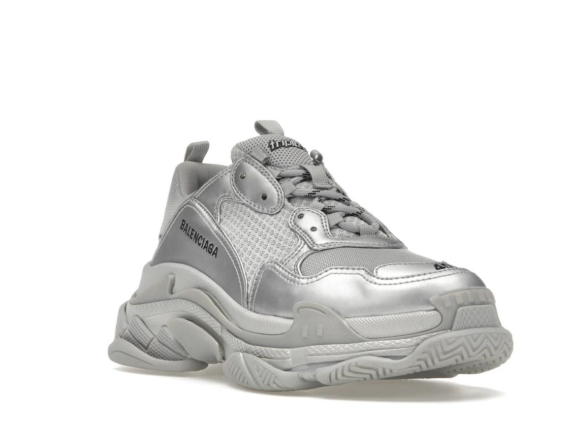 Balenciaga Triple S Silver - vue secondaire A
