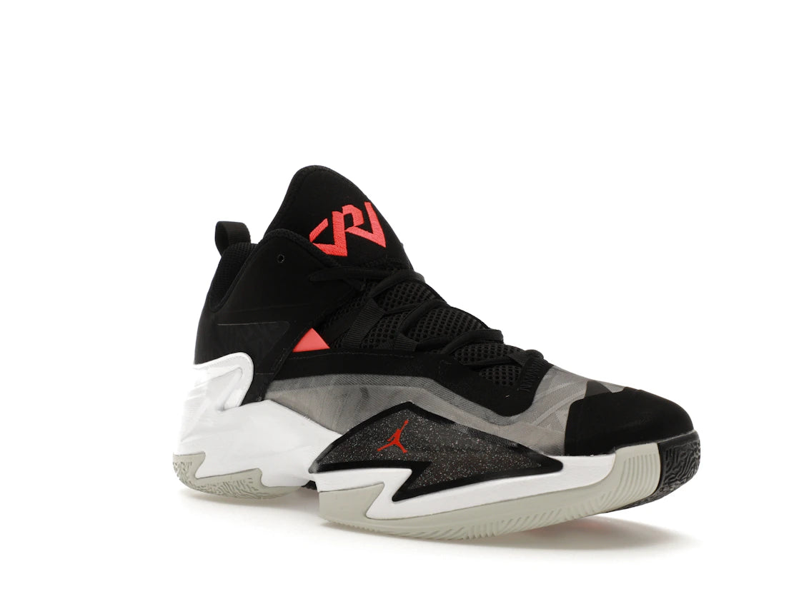 Jordan One Take 3 Black White Bright Crimson - vue secondaire A