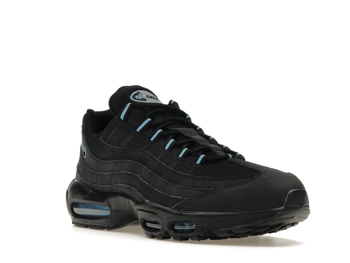 Nike Air Max 95 Black University Blue - vue secondaire A