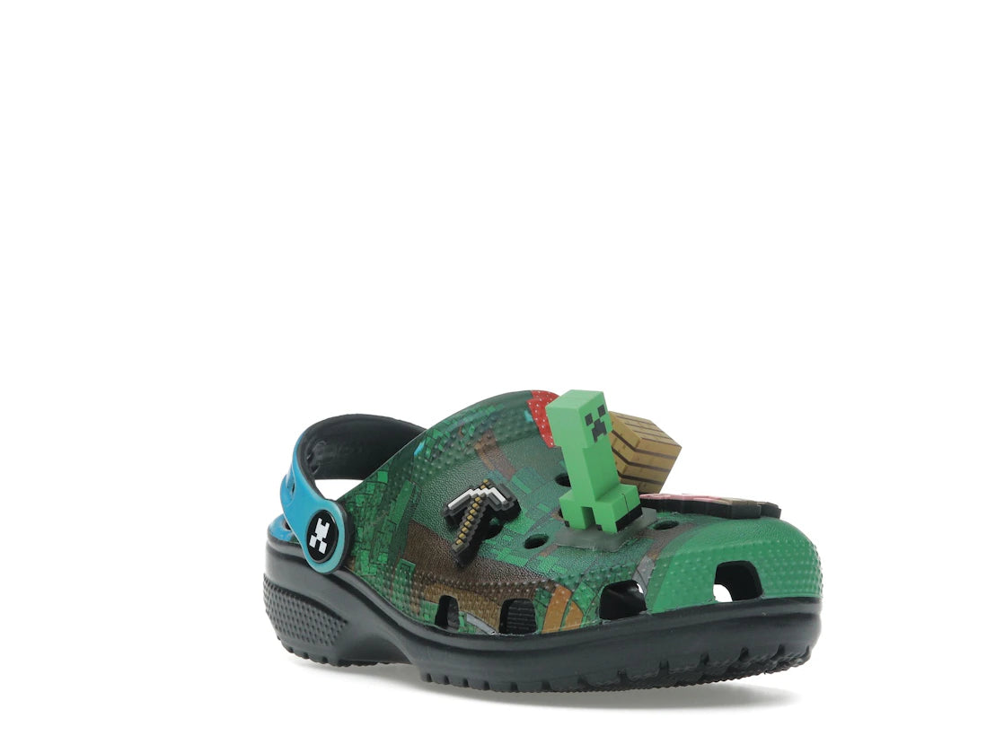 Crocs Classic Clog Minecraft Dark Forest (Kids) - vue secondaire A