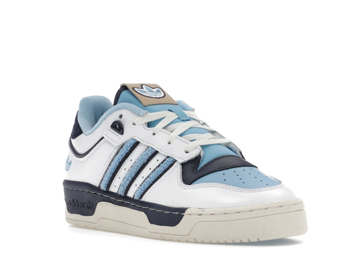 adidas Rivalry Low 86 Cloud White Clear Blue Shadow Navy - vue secondaire A