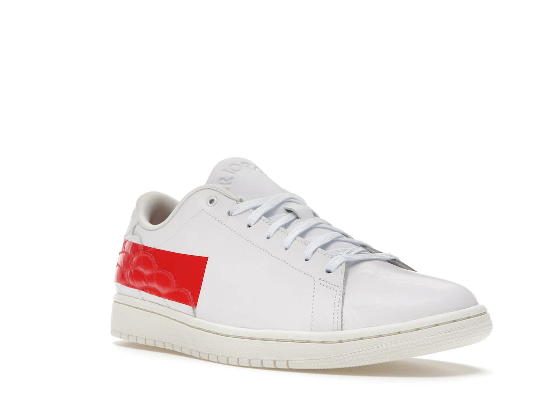 Jordan 1 Centre Court White University Red - vue secondaire A