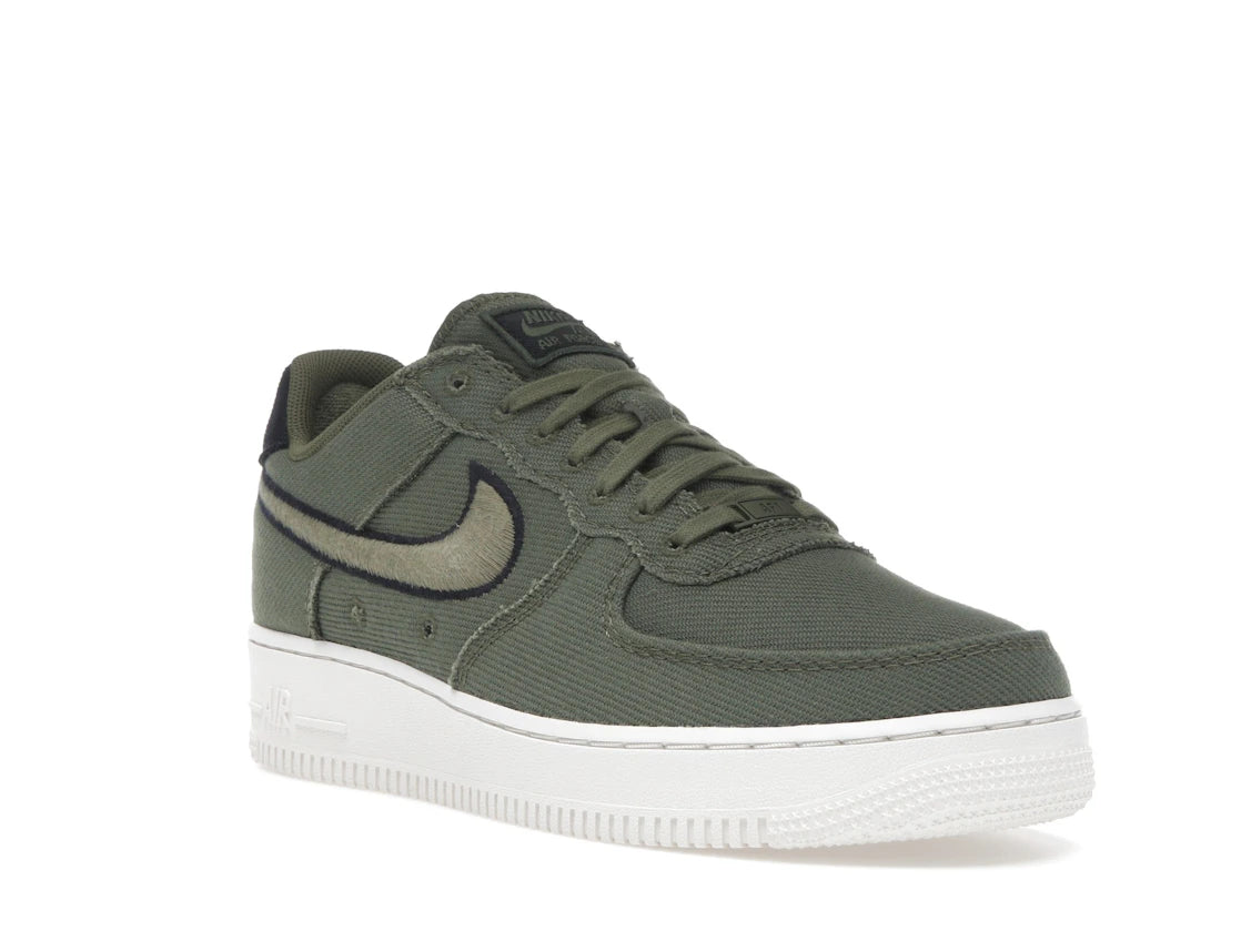 Nike Air Force 1 Low Canvas Army Olive Matte Olive - vue secondaire A